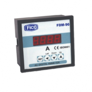 DIGITAL AMPERE METER <br> 72 X 72 MM